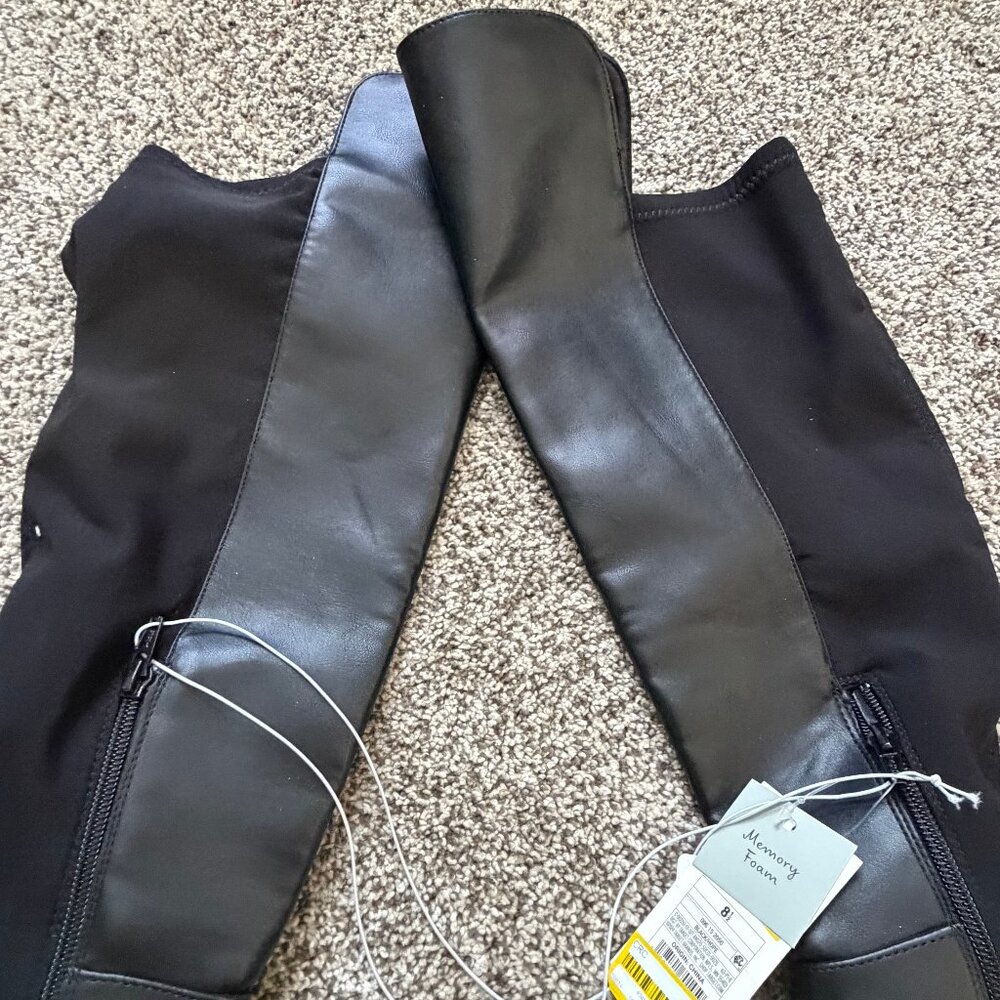 Women’s Hope Boots with Memory Foam Insole – A New Day™ Black 8.5 - Picture 6 of 8